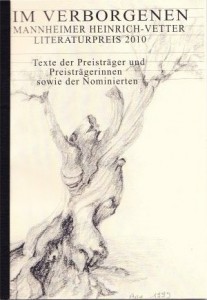 Nominierung zum Heinrich-Vetter-Literaturpreis